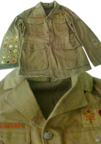 Boy Scouts 4 Pocket Open Collar Jacket